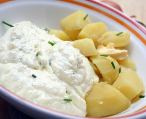 Kartoffeln mit Quark