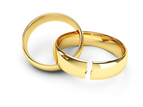Wedding band best sale broke