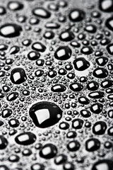 macro water drops