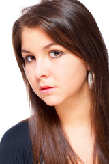 Naklejka premium Beautiful Young Girl