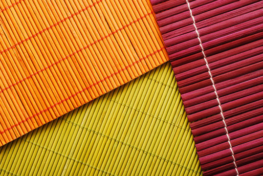 bamboo mats, abstract background