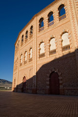 Fototapeta na wymiar Spanish arena, architecture detail