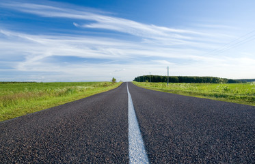 Fototapeta premium Rural road