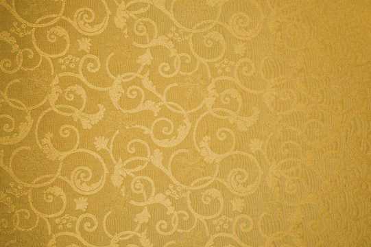 baroque venetian golden wallpaper