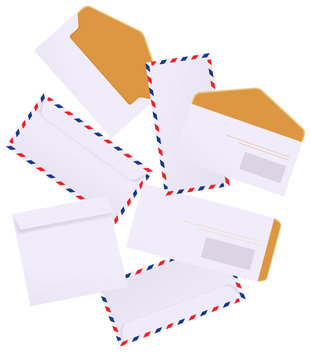 Envelopes on isolated background