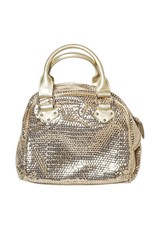 Golden women handbag