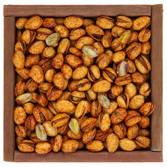 roasted chili lemon pistachios
