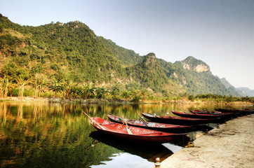 Suoi Yen Fluss in Vietnam