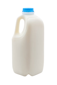 Milk in a Plastic Container
