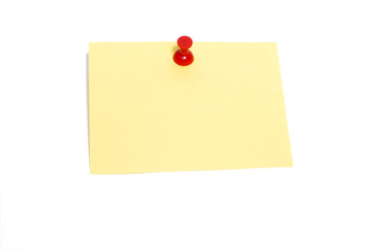 papier z pinezką, paper with the map pin