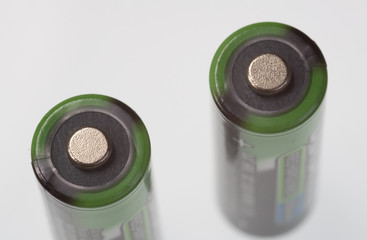 Two rechargeable batteries