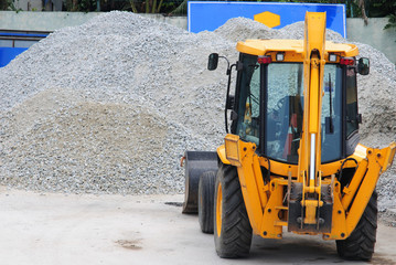 construction tractor