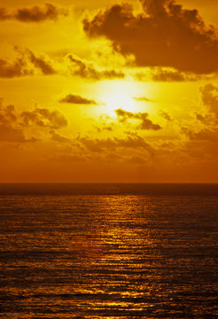 Sonnenuntergang Watamu Bay