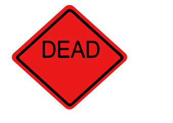 dead sign
