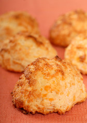 Cheddar cheese biscuits