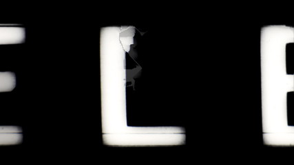 universal film, televison leader/countdown