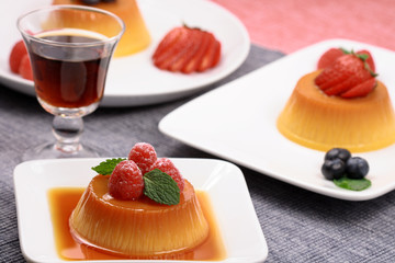 Flan dessert