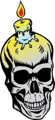 Candle Skull