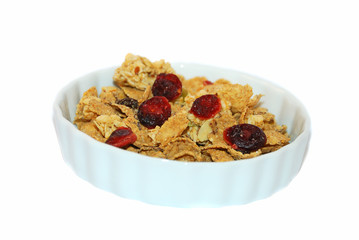 Breakfast flakes.