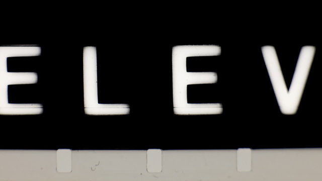 universal film, televison leader/countdown
