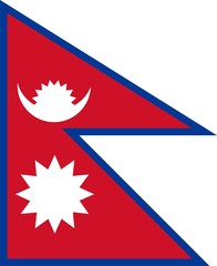 Fototapeta premium Flag of Nepal