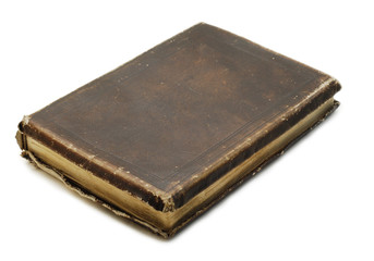 black old book