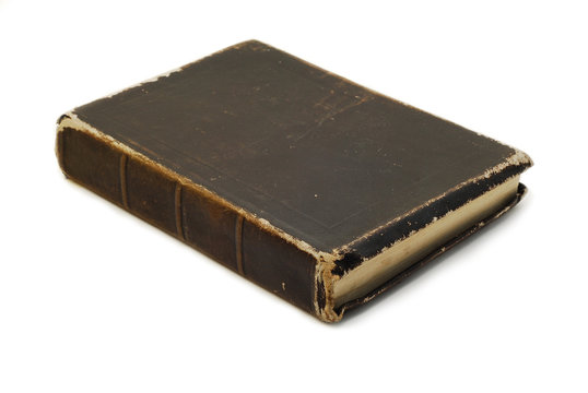 black old book