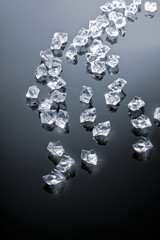 Diamonds fall