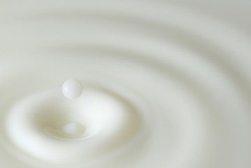 Fototapeta na wymiar Abstract milk splash
