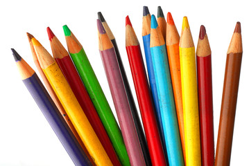 Fototapeta premium Pencil crayons