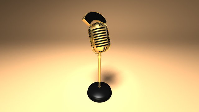 Microphone retro