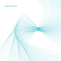 Fototapeta premium wavy abstract background