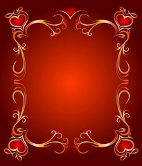 Abstract floral background