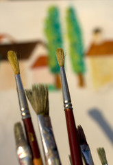 Pennelli per dipingere