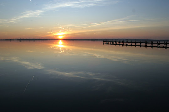 Sonnenuntergang am See