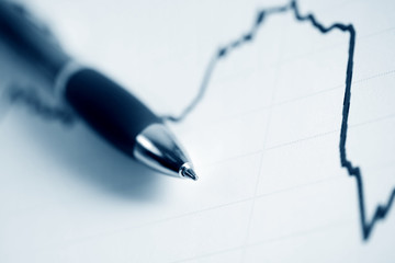 Fototapeta premium Price index analysis.