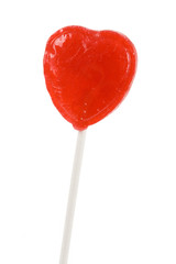 Red Heart Shape Lollipop