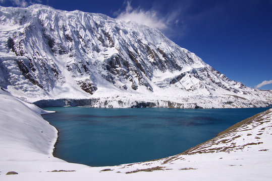 High-mountainous lake Tilicho