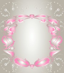 Abstract floral background