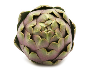 Obraz premium fresh artichoke on white background