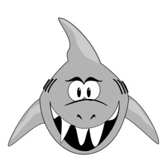 Hai mit schlechten Z&auml;hnen