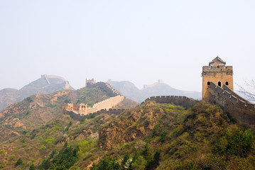 Fototapeta na wymiar Simatai - Great chinese wall