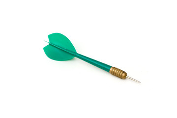 Green dart arrow