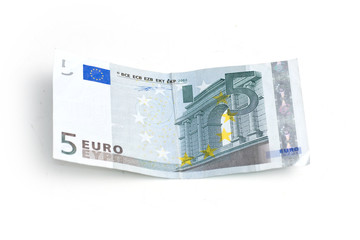 Five euro bill