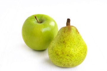 Apfel und Birne