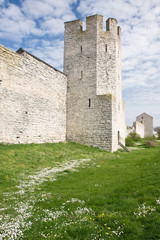 Fototapeta na wymiar Guardtower, Visby