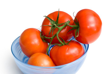 Tomatoes in a bowl