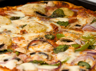 Hot pizza