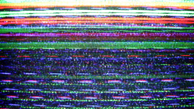 televison fuzz and static