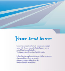 Obraz premium Striped background with space for text. Vector.